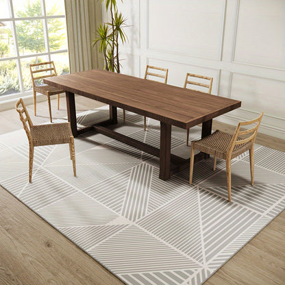 1 PC Square Cashmere Carpet Decorative Carpet High Quality Non-slip Carpet Thick Floor Mat Christmas Decorate