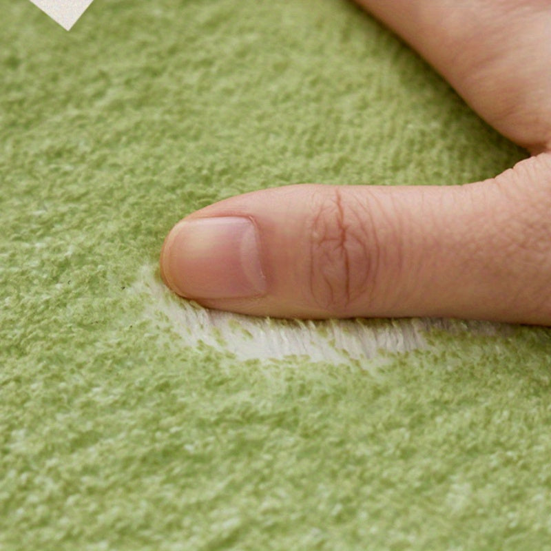 1000G Imitation Velvet Sheep 10mm Cute Transparent Flower Mat, Soft Fluffy Mat at the Bedside, Light Luxury Living Room Decorative Mat, Non-Slip Mat, Suitable for Corridors, Study Rooms and Cloakrooms.