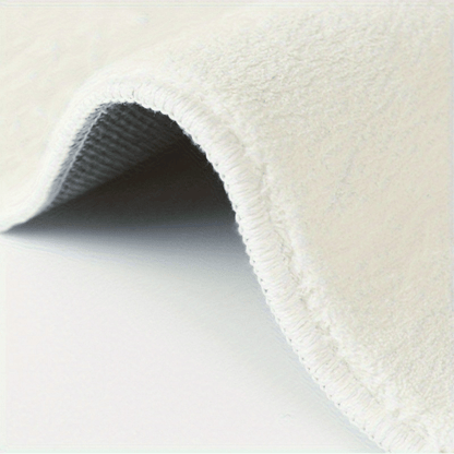 1000G Imitation Velvet Sheep 10mm Cute Transparent Flower Mat, Soft Fluffy Mat at the Bedside, Light Luxury Living Room Decorative Mat, Non-Slip Mat, Suitable for Corridors, Study Rooms and Cloakrooms.