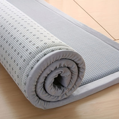 2025 New Breathable Cooling Japanese Tatami Style Bedroom, Study or Living Room Mat - Knitted Polyester Fabric, Multiple Sizes 35.43inch, 59.06inch, 70.87inch, 78.74inch | Modern Japanese Decorative Cushion, Bed Mat