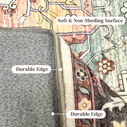 1 PC Square Cashmere Carpet Decorative Carpet High Quality Non-slip Carpet Thick Floor Mat Christmas Decorate